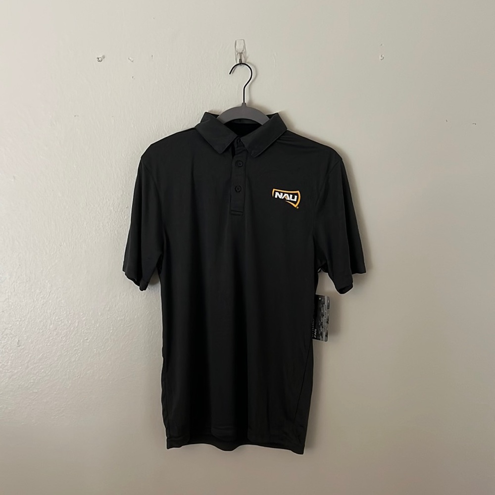 Northern Arizona University (NAU) Grey Athletic Polo